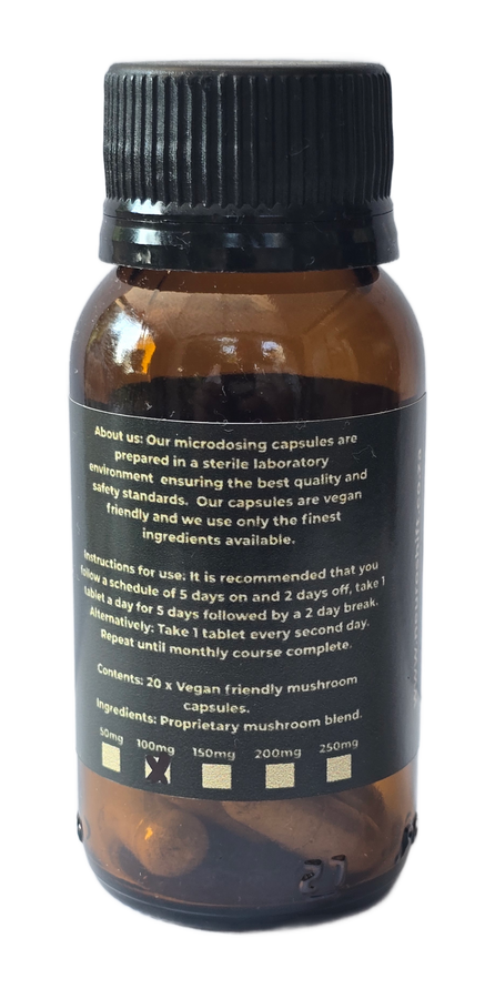 NEUROSHIFT MICRODOSING PROPRIETARY MUSHROOM BLEND (20 CAPSULES) view 3