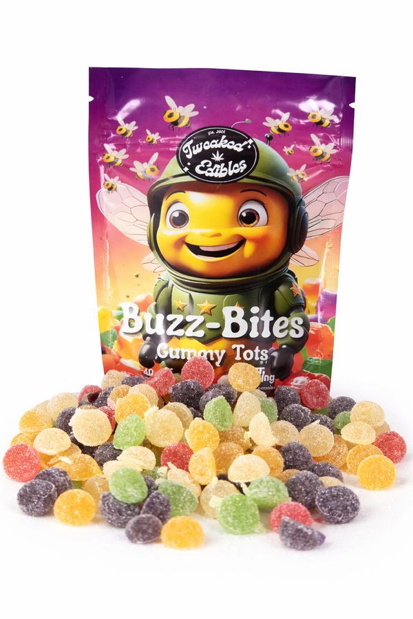 BUZZ-BITES CBD GUMMY TOTS (40 mg) view 2