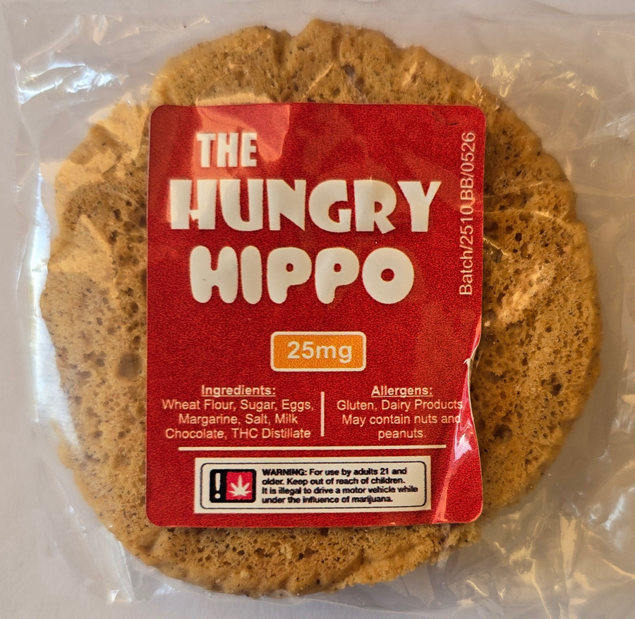 HUNGRY HIPPO GINGER COOKIE 25MG view 2