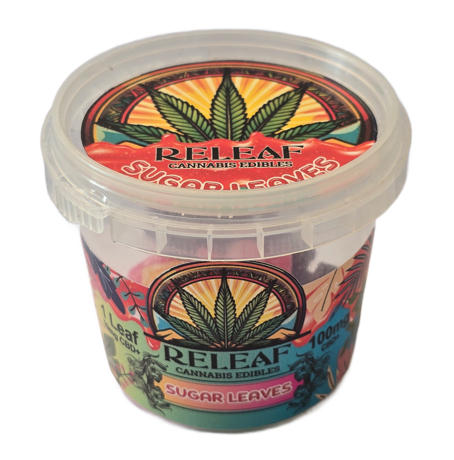 RELEAF SUGAR LEAVES – 100MG CBD