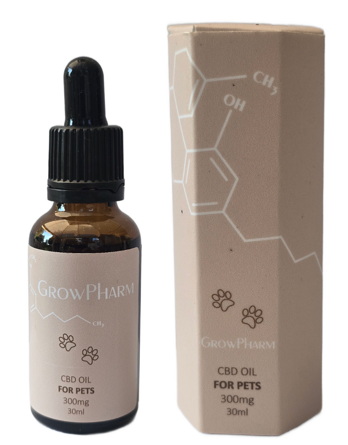 GROWPHARM CBD OIL FOR PETS (300MG / 600MG)