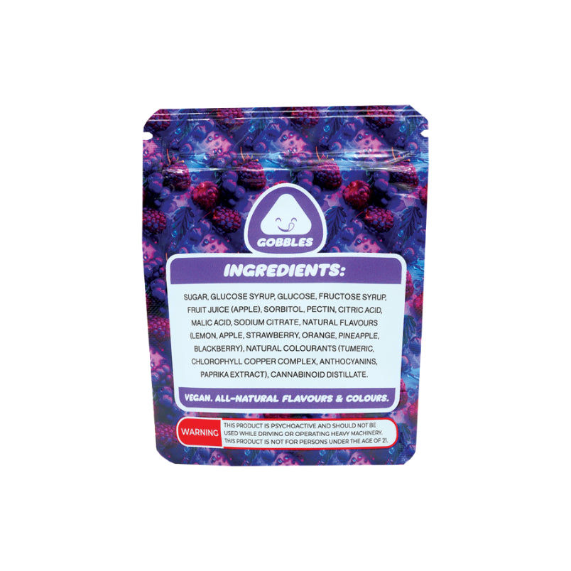 GOBBLES BERRY BLAST GUMMIES 120MG (4x30MG) view 2
