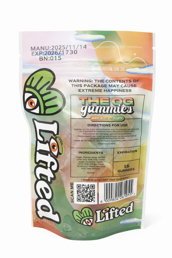 THE OG GUMMIES (150MG / 330MG | 22.5MG PER GUMMY) view 2