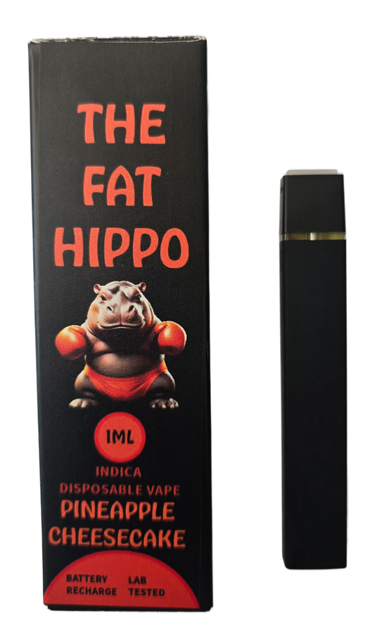 FAT HIPPO PINEAPPLE CHEESECAKE 1ML INDICA DISPOSABLE VAPE