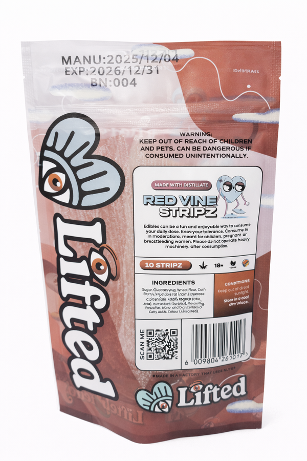 RED VINE STRIPZ (200MG | 10 × 20MG) view 2