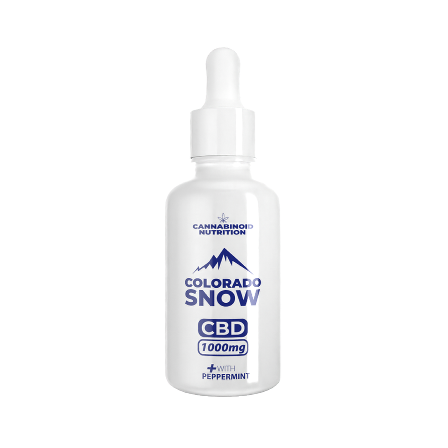 COLORADO SNOW CBD 1000MG PEPPERMINT TINCTURE