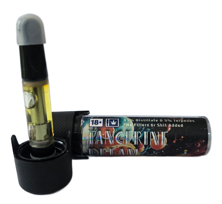 “TANGERINE DREAM” VAPE CARTRIDGE (SATIVA) — 1 ML view 2