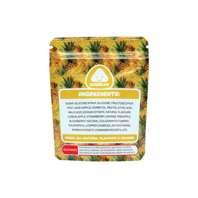 GOBBLES PINEAPPLE GUMMIES 120MG (4×30MG) view 2