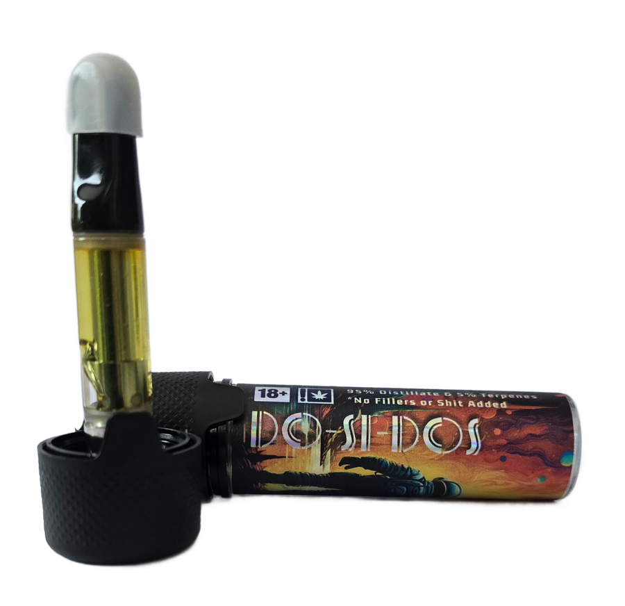 SPACEBOUND “DO-SI-DOS” VAPE CARTRIDGE (INDICA) — 1 ML view 3