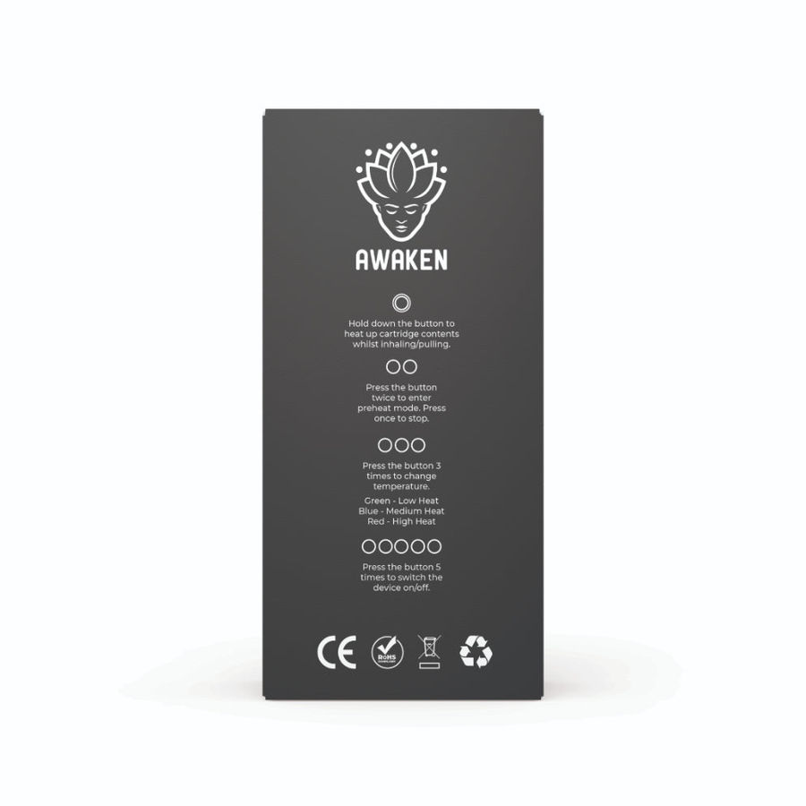 AWAKEN RECHARGEABLE VAPE PEN (510 THREAD) view 2