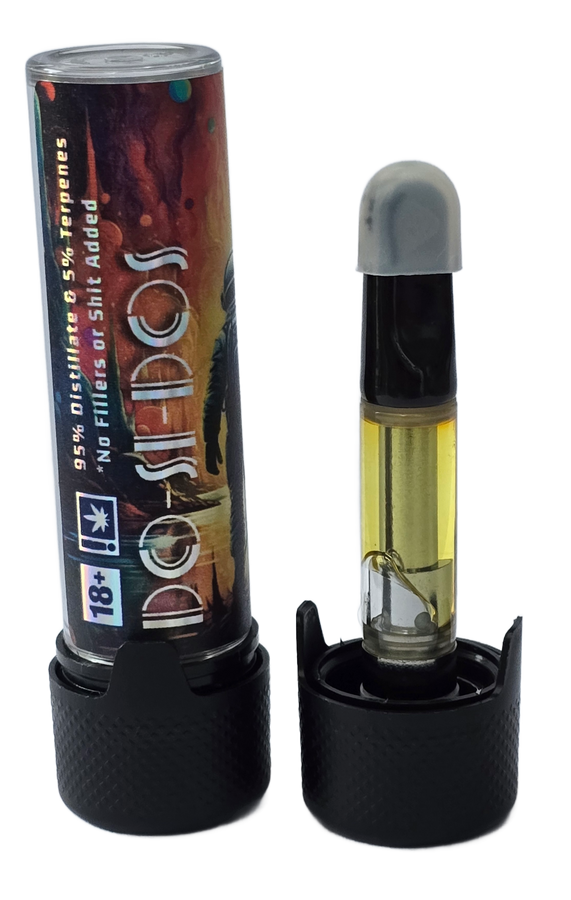 SPACEBOUND “DO-SI-DOS” VAPE CARTRIDGE (INDICA) — 1 ML view 2