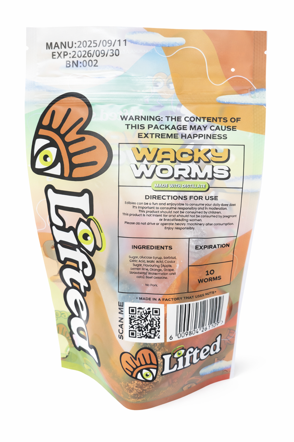 WACKY WORMS (150MG / 300MG | 30MG PER WORM) view 2