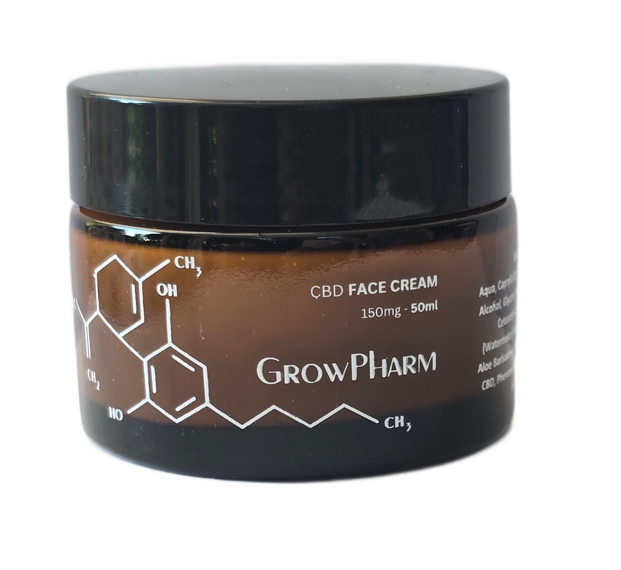GROWPHARM CBD FACE CREAM 150MG (50ML) view 2