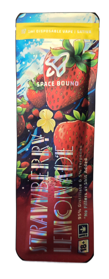 “STRAWBERRY LEMONADE” DISPOSABLE VAPE (SATIVA) — 1 ML