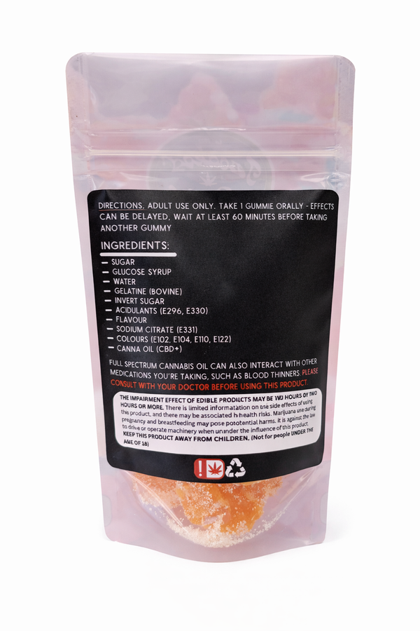MEDILEAVES CBD GUMMIES – PINEAPPLE view 3