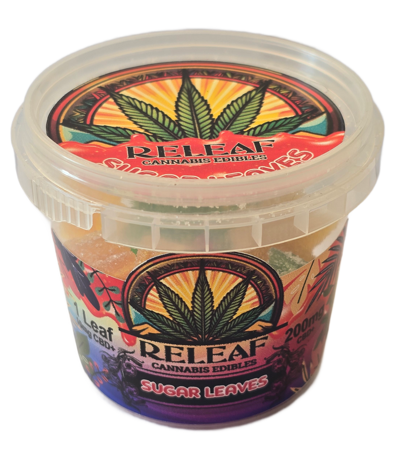 RELEAF SUGAR LEAVES – 200MG CBD