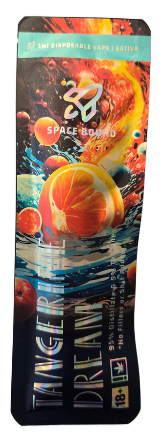 “TANGERINE DREAM” DISPOSABLE VAPE (SATIVA) — 1 ML