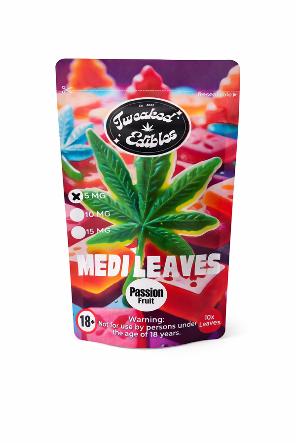 MEDILEAVES CBD GUMMIES – PASSION FRUIT