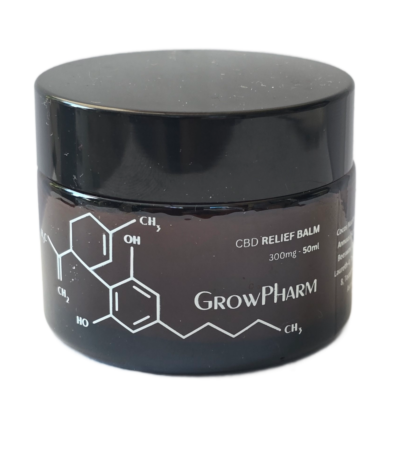GROWPHARM CBD RELIEF BALM 300MG (50ML) view 2