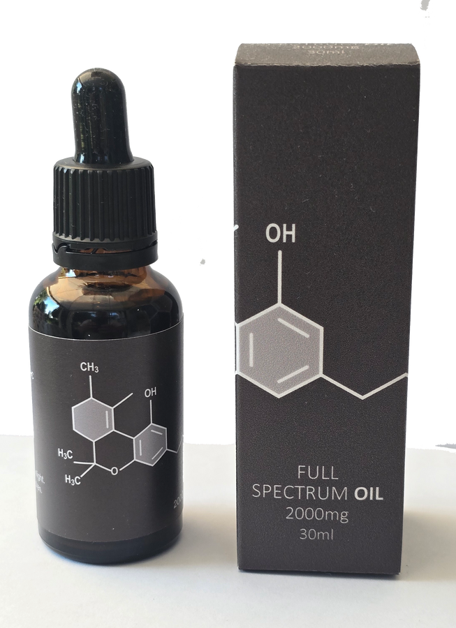 GROWPHARM FULL SPECTRUM OIL (800MG / 2000MG) view 2