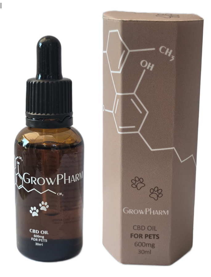 GROWPHARM CBD OIL FOR PETS (300MG / 600MG) view 2
