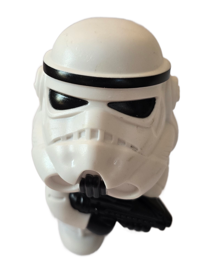 WHITE SCI-FI SOLDIER CHARACTER NOVELTY GRINDER