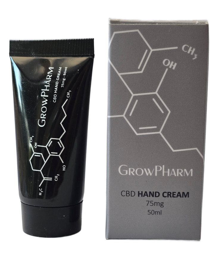 GROWPHARM CBD HAND CREAM 75MG (50ML)