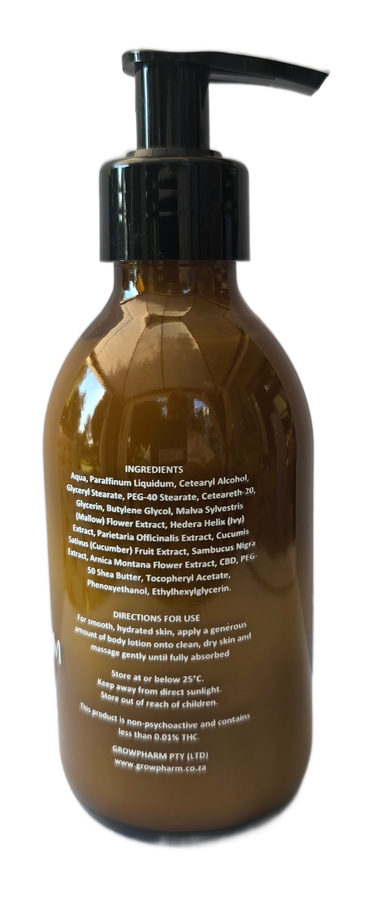 GROWPHARM CBD BODY LOTION 300MG (200ML) view 2