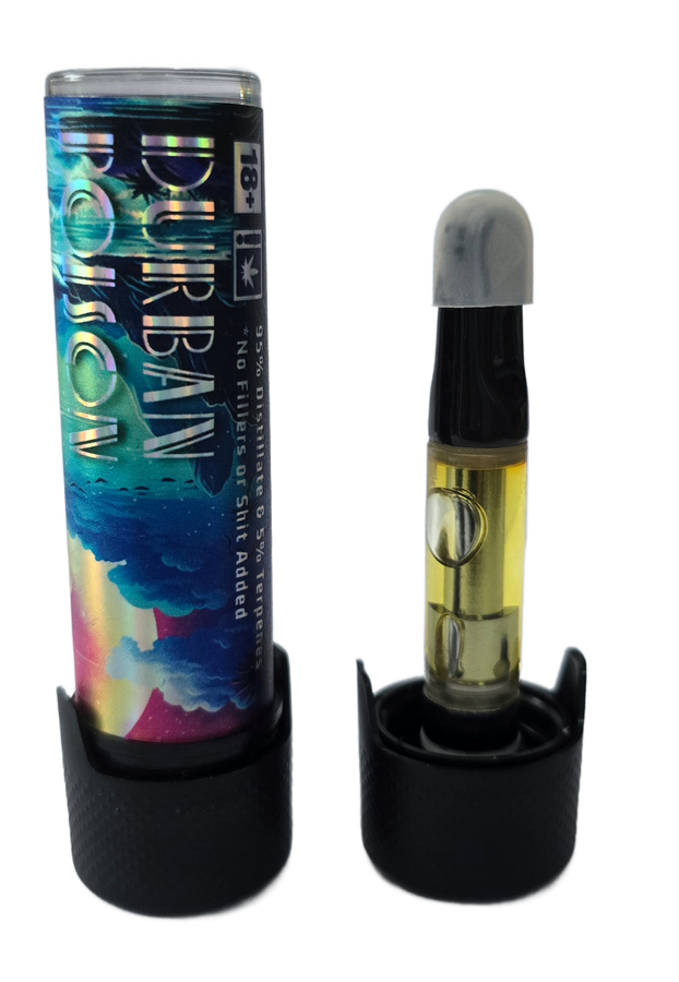 “DURBAN POISON” VAPE CARTRIDGE (SATIVA) — 1 ML view 3