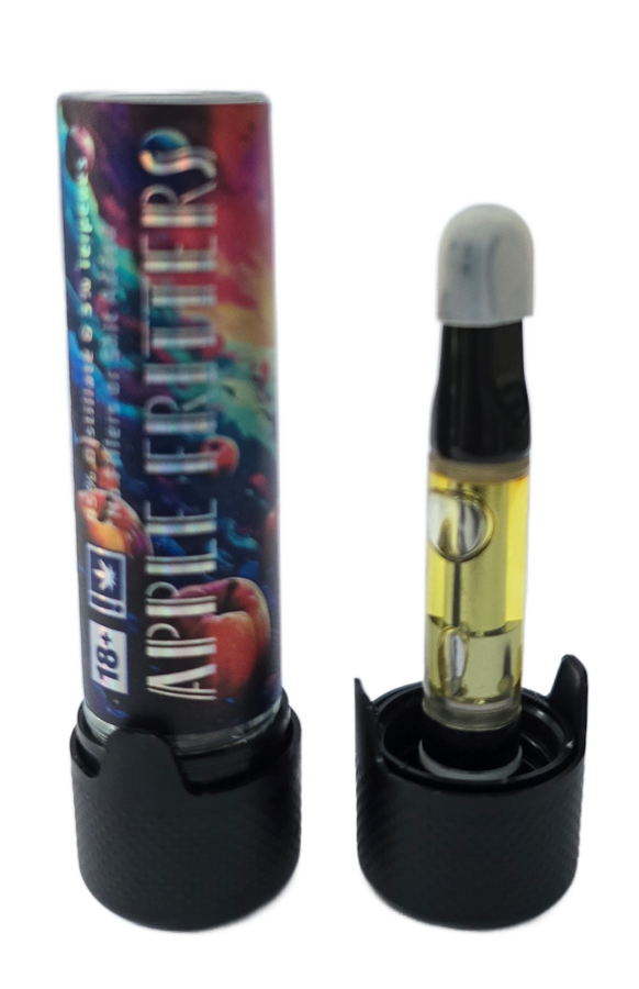 “APPLE FRITTERS” VAPE CARTRIDGE (SATIVA) — 1 ML view 2