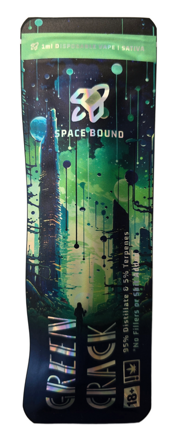 “GREEN CRACK” DISPOSABLE VAPE (SATIVA) – 1 ML