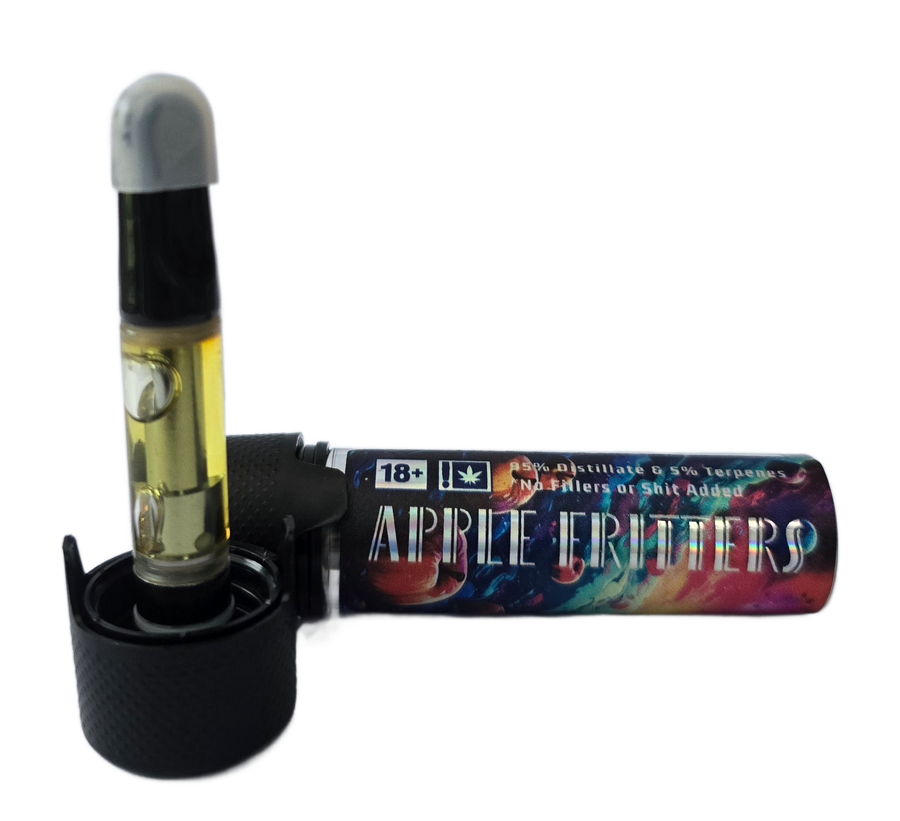 “APPLE FRITTERS” VAPE CARTRIDGE (SATIVA) — 1 ML view 3
