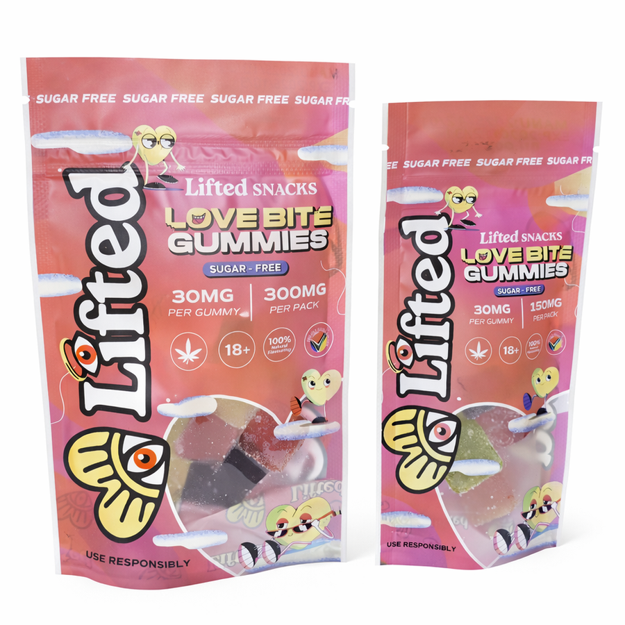 LOVE BITE GUMMIES (SUGAR-FREE | 150MG / 300MG | 30MG PER GUMMY) view 5