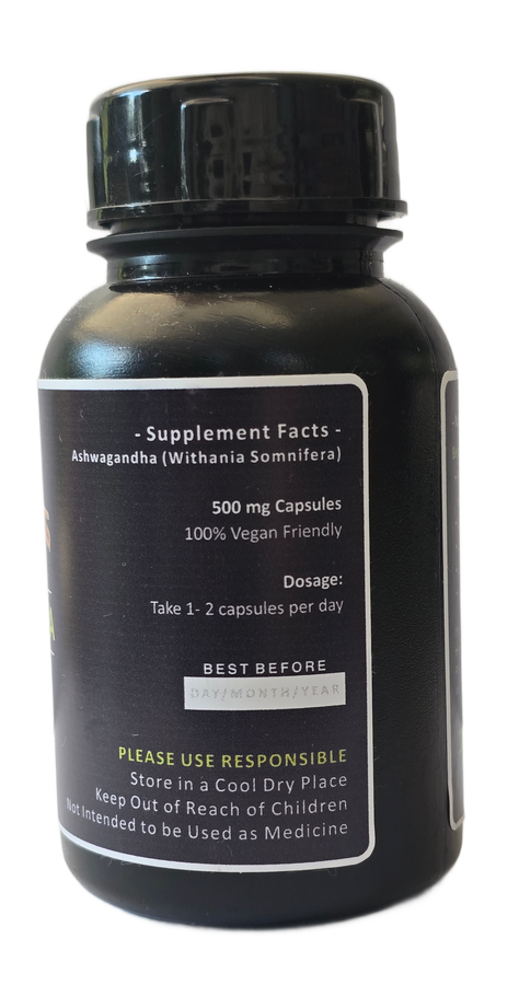 POTAROUND ASHWAGANDHA (WITHANIA SOMNIFERA) 500MG 60 VEGGIE CAPS view 2