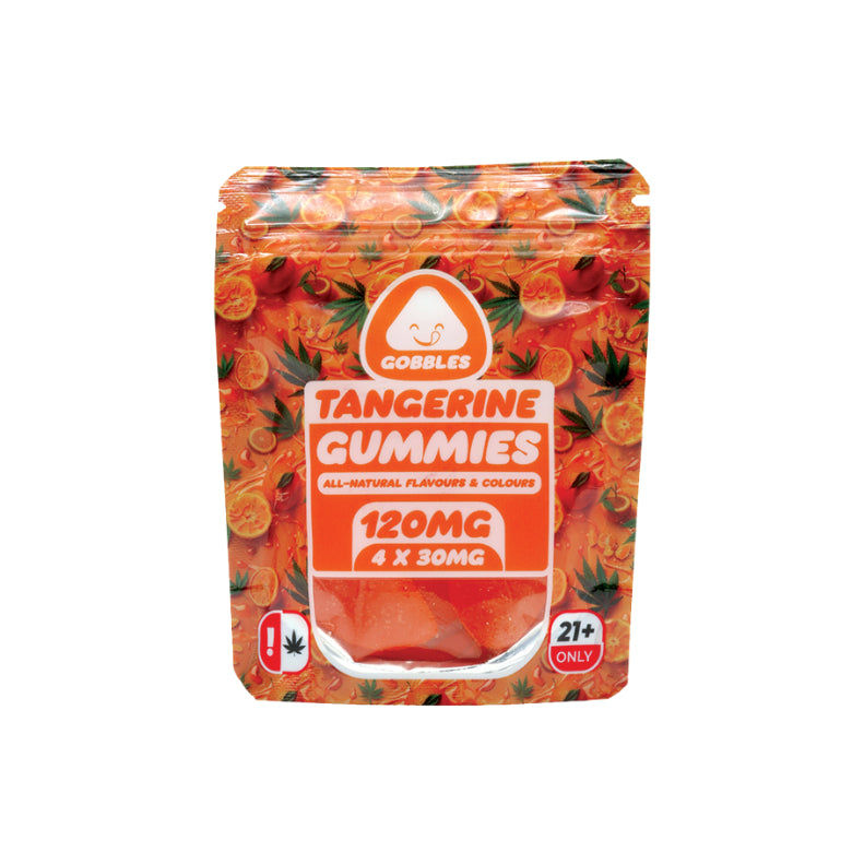 GOBBLES TANGERINE GUMMIES 120MG (4x30MG)