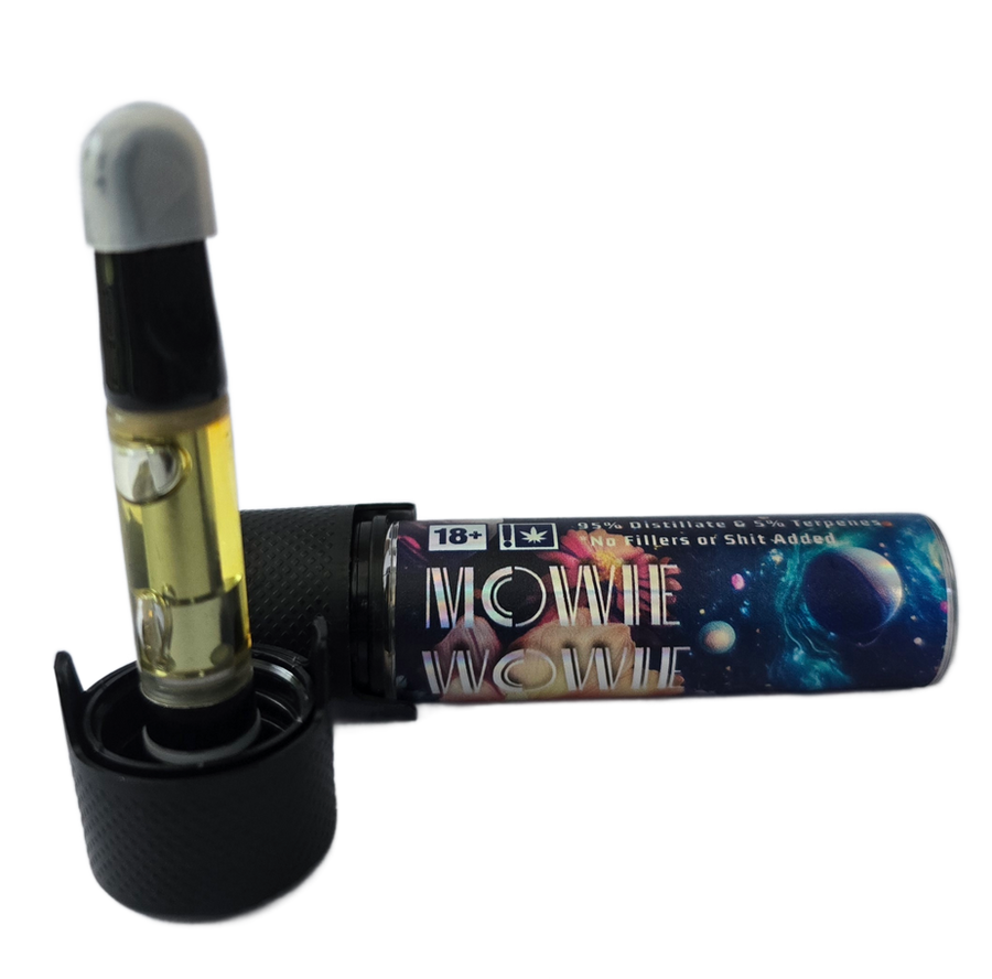 “MOWIE WOWIE” VAPE CARTRIDGE (SATIVA) — 1 ML view 2