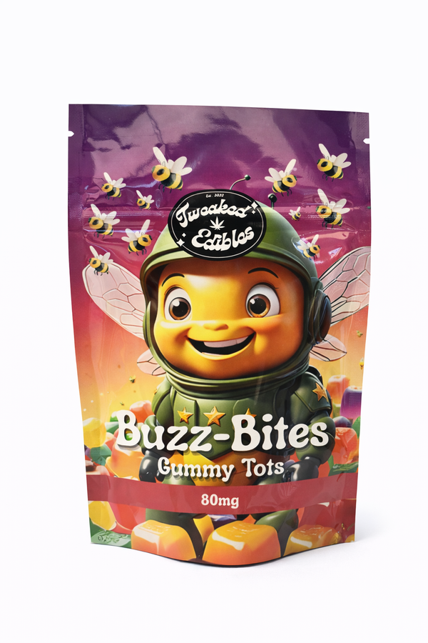 BUZZ-BITES CBD GUMMY TOTS (80 mg)