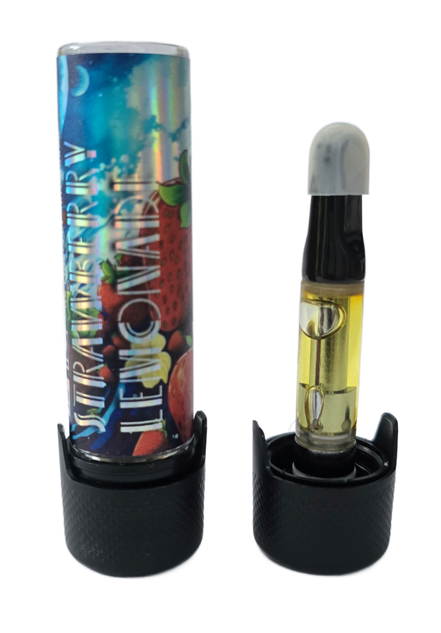 “STRAWBERRY LEMONADE” VAPE CARTRIDGE (SATIVA) — 1 ML view 3