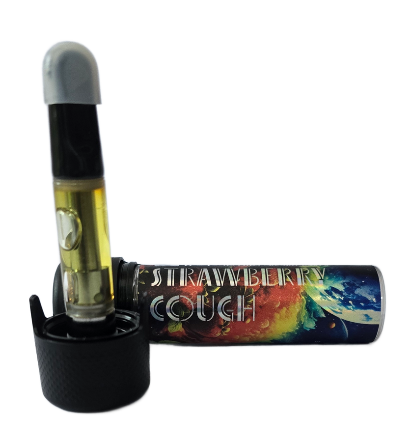 “STRAWBERRY COUGH” VAPE CARTRIDGE (SATIVA) — 1 ML view 2