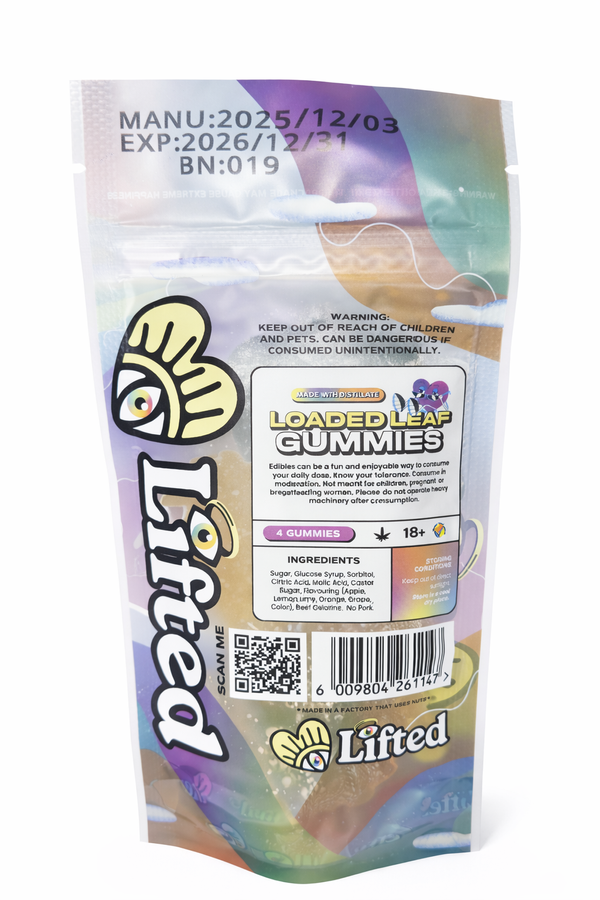 LOADED LEAF GUMMIES (200MG | 4 × 50MG) view 2