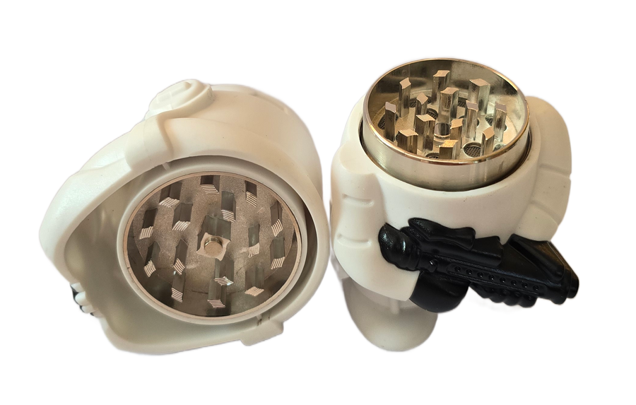 WHITE SCI-FI SOLDIER CHARACTER NOVELTY GRINDER view 2