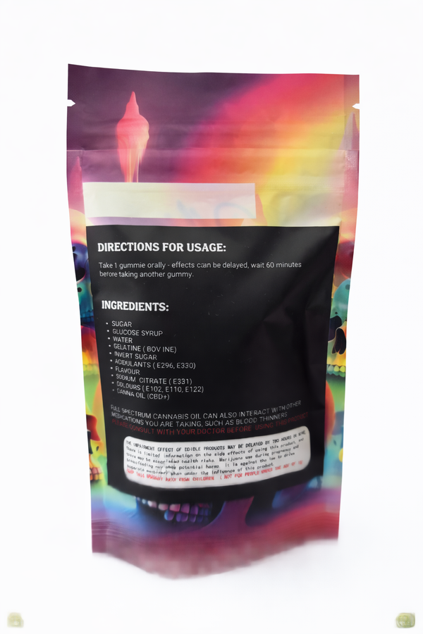 BRAIN BLASTERS CBD GUMMIES – SWEET CITRUS view 3
