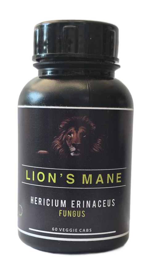 POTAROUND LION’S MANE (HERICIUM ERINACEUS) 60 VEGGIE CAPS