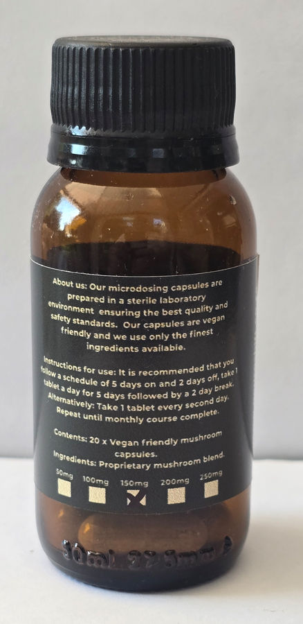 NEUROSHIFT MICRODOSING PROPRIETARY MUSHROOM BLEND (20 CAPSULES) view 4