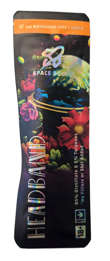“HEADBAND” DISPOSABLE VAPE (INDICA) — 1 ML