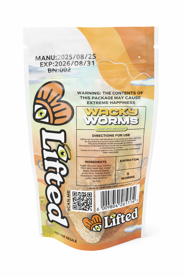 WACKY WORMS (150MG / 300MG | 30MG PER WORM) view 4