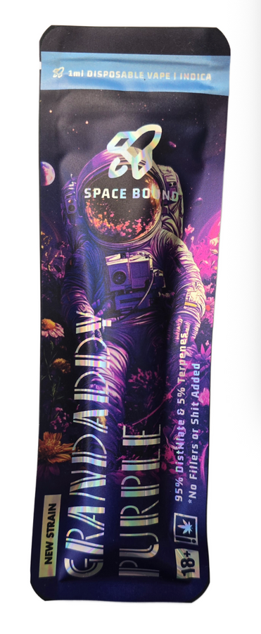 “GRANDADDY PURPLE” DISPOSABLE VAPE (INDICA) — 1 ML