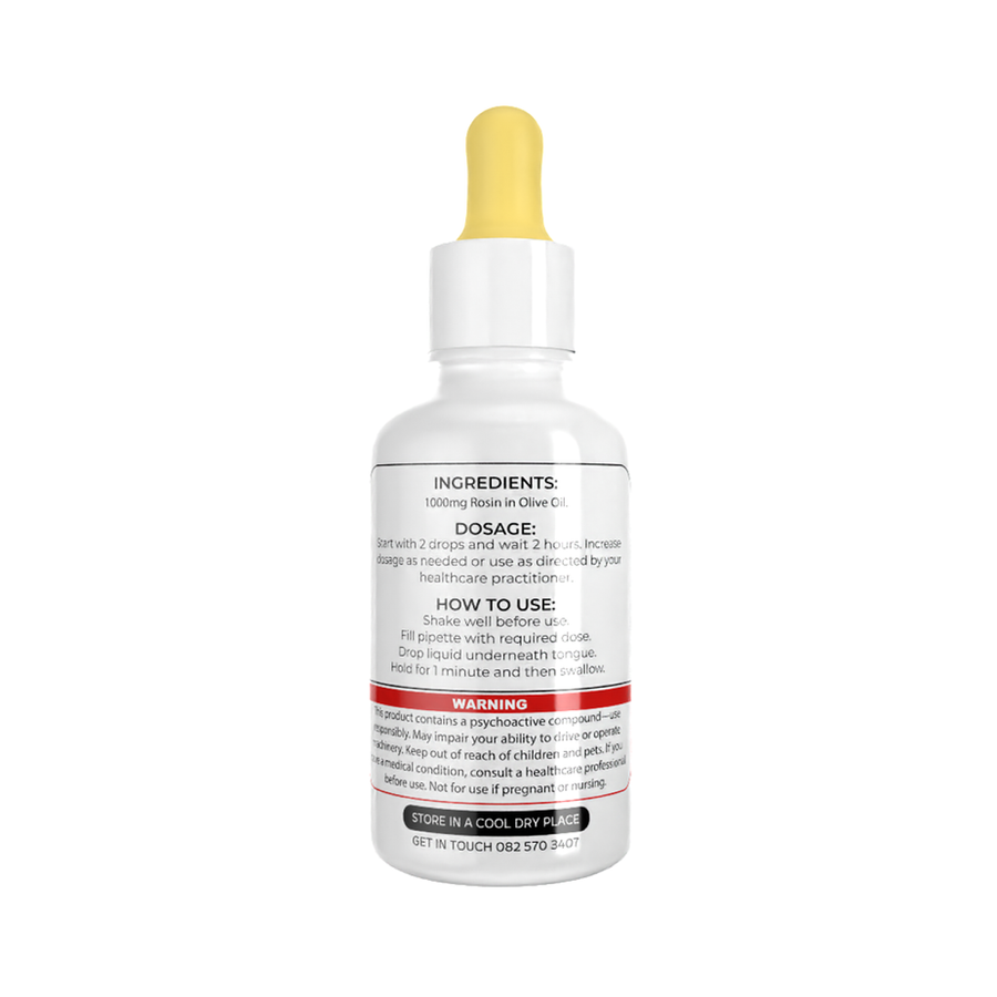 NATURAL ROSIN 1000MG OIL view 3