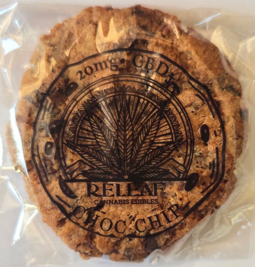 RELEAF CHOC CHIP CBD INFUSED COOKIE (20G / 40G)