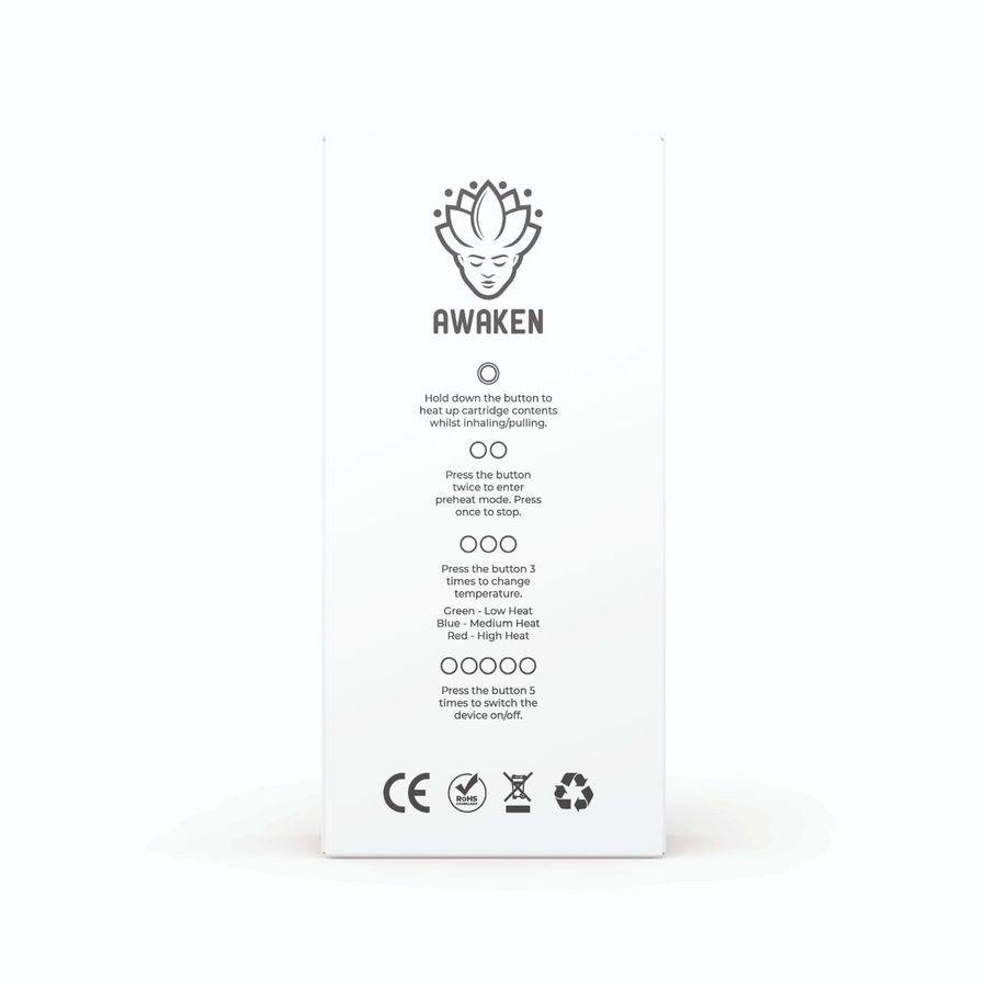 AWAKEN RECHARGEABLE VAPE PEN (510 THREAD) view 4
